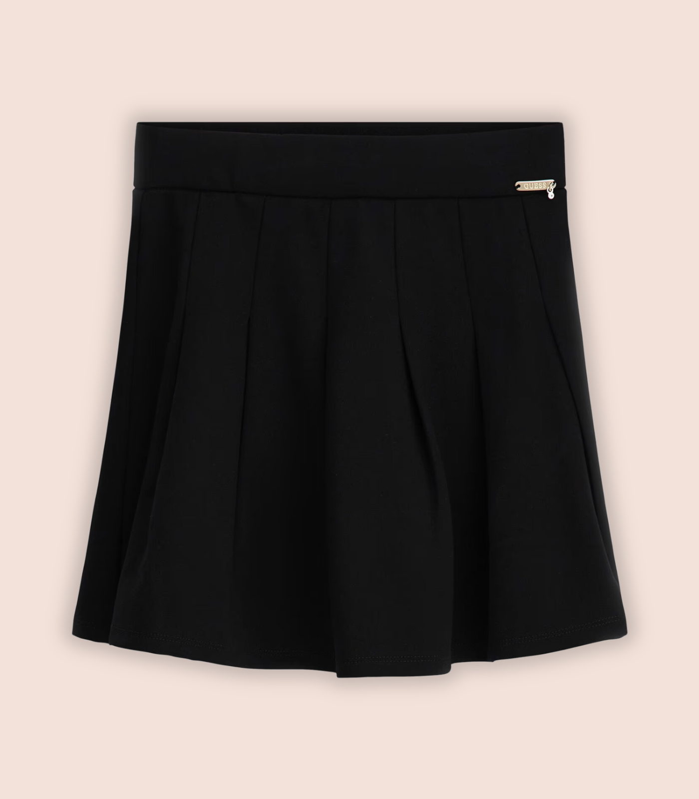 GUESS KIDS x Chic Black Solid A-Line Skirt