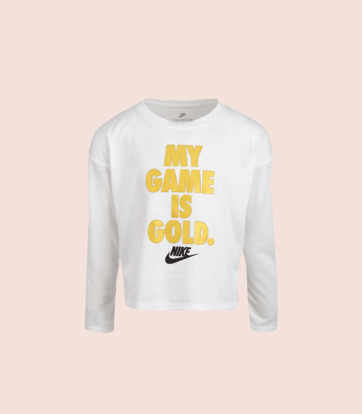 NIKE MY GAME IS GOLD T-SHIRT