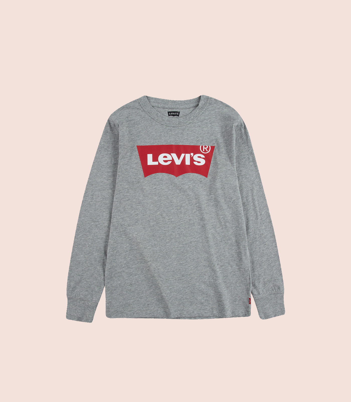 LEVI'S® LITTLE BOYS 4-7X LONG SLEEVE GRAPHIC TEE SHIRT