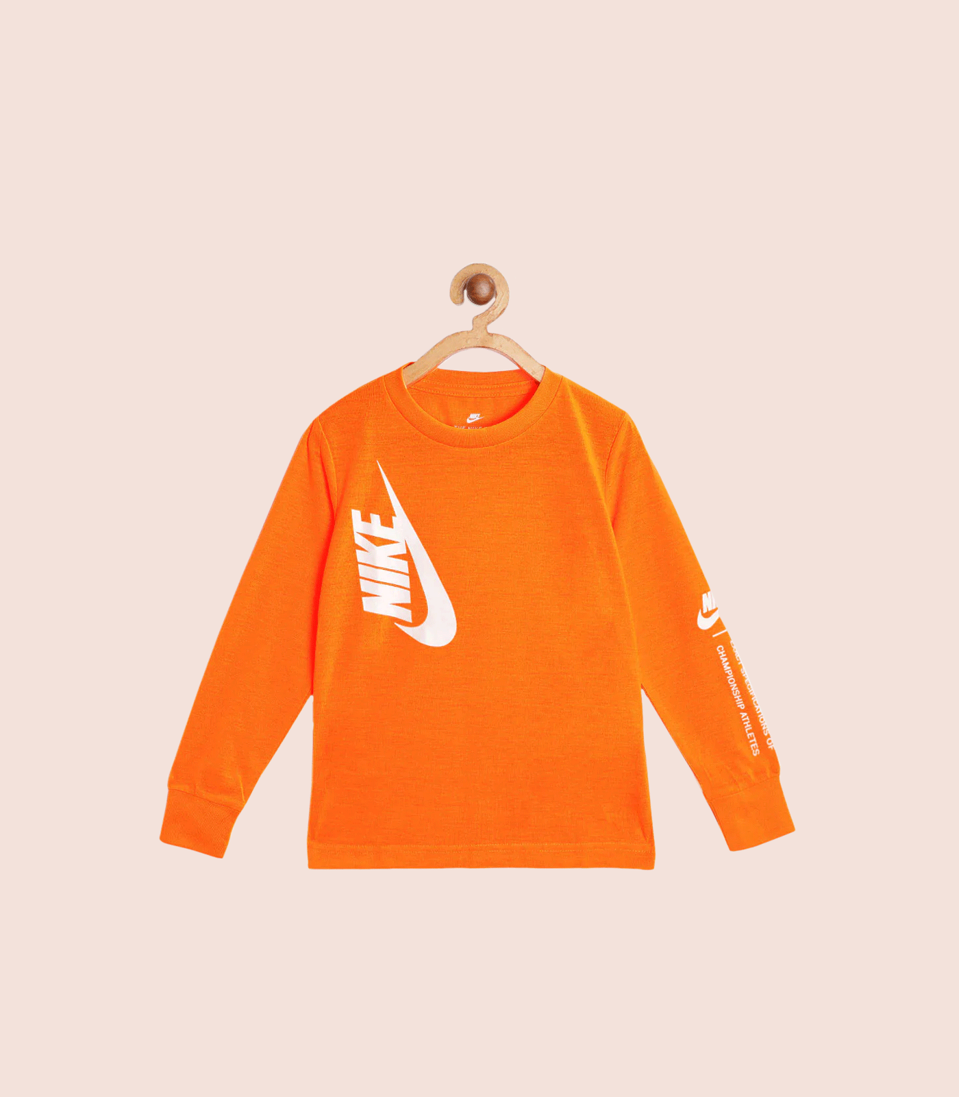 NIKE AMPLIFY LONG SLEEVE LOGO T-SHIRT