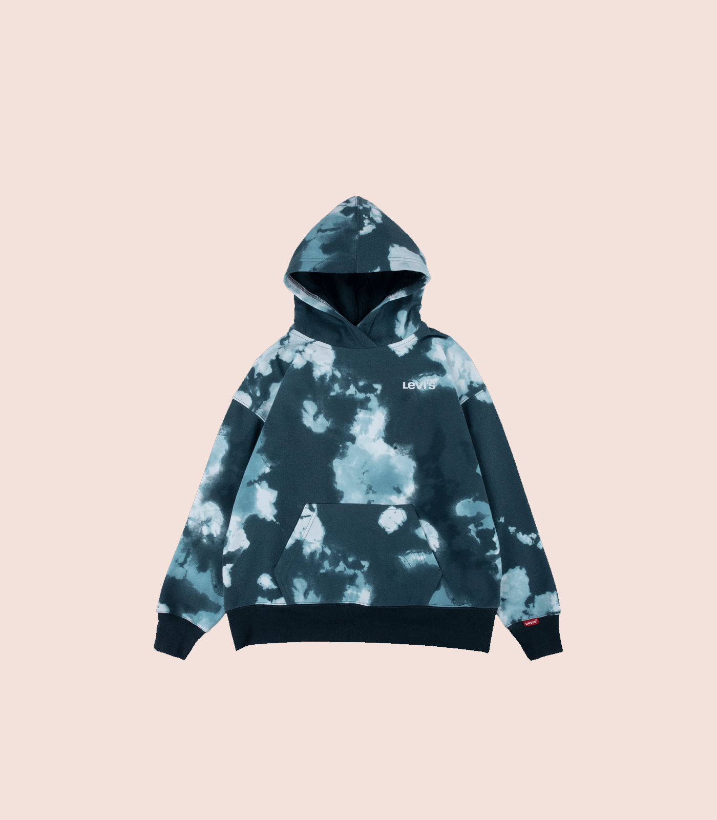 LEVI'S® BOYS TIE DYE RELAXED HOODIE