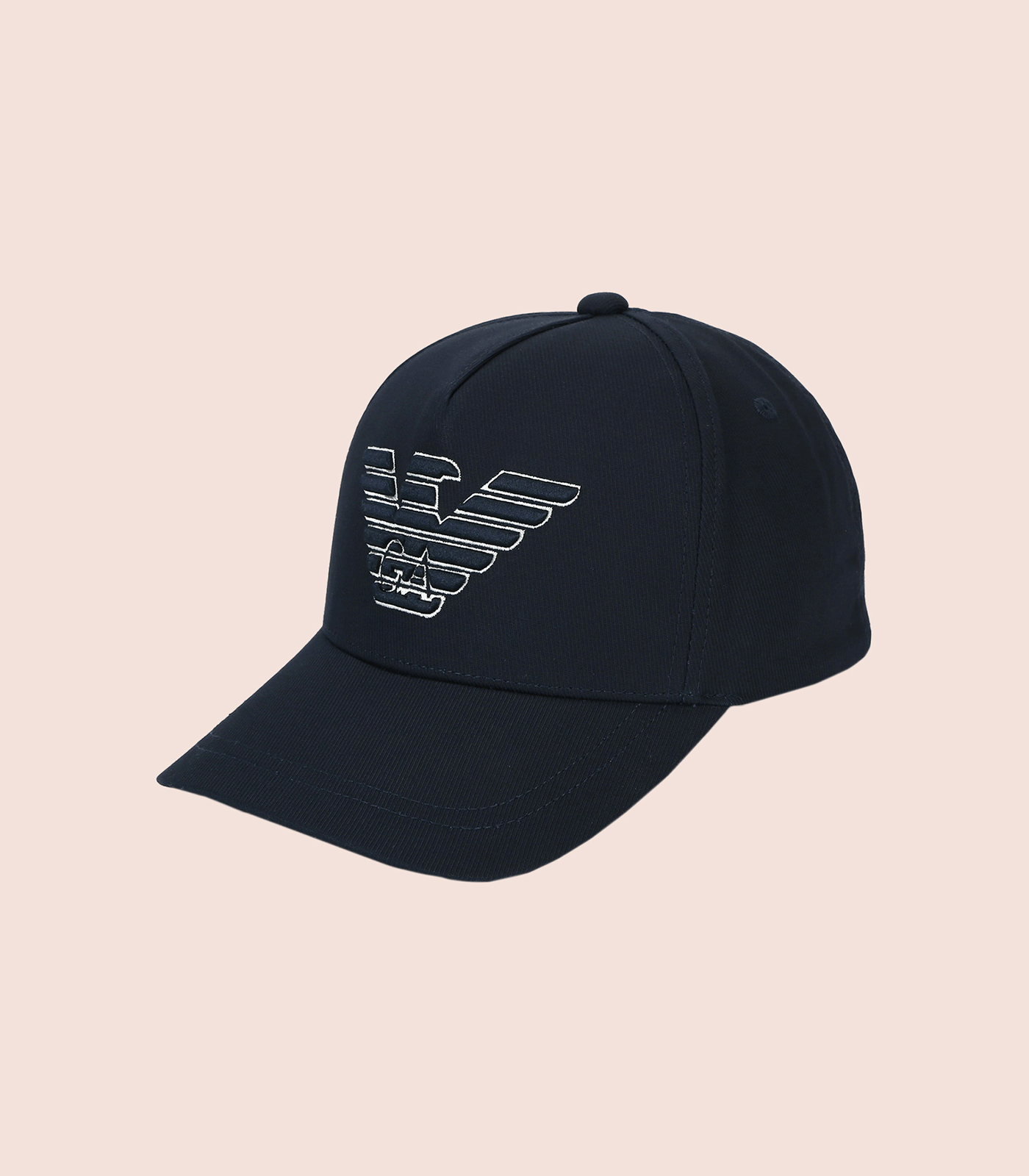 EMPORIO ARMANI x Logo-Embroidered Cap
