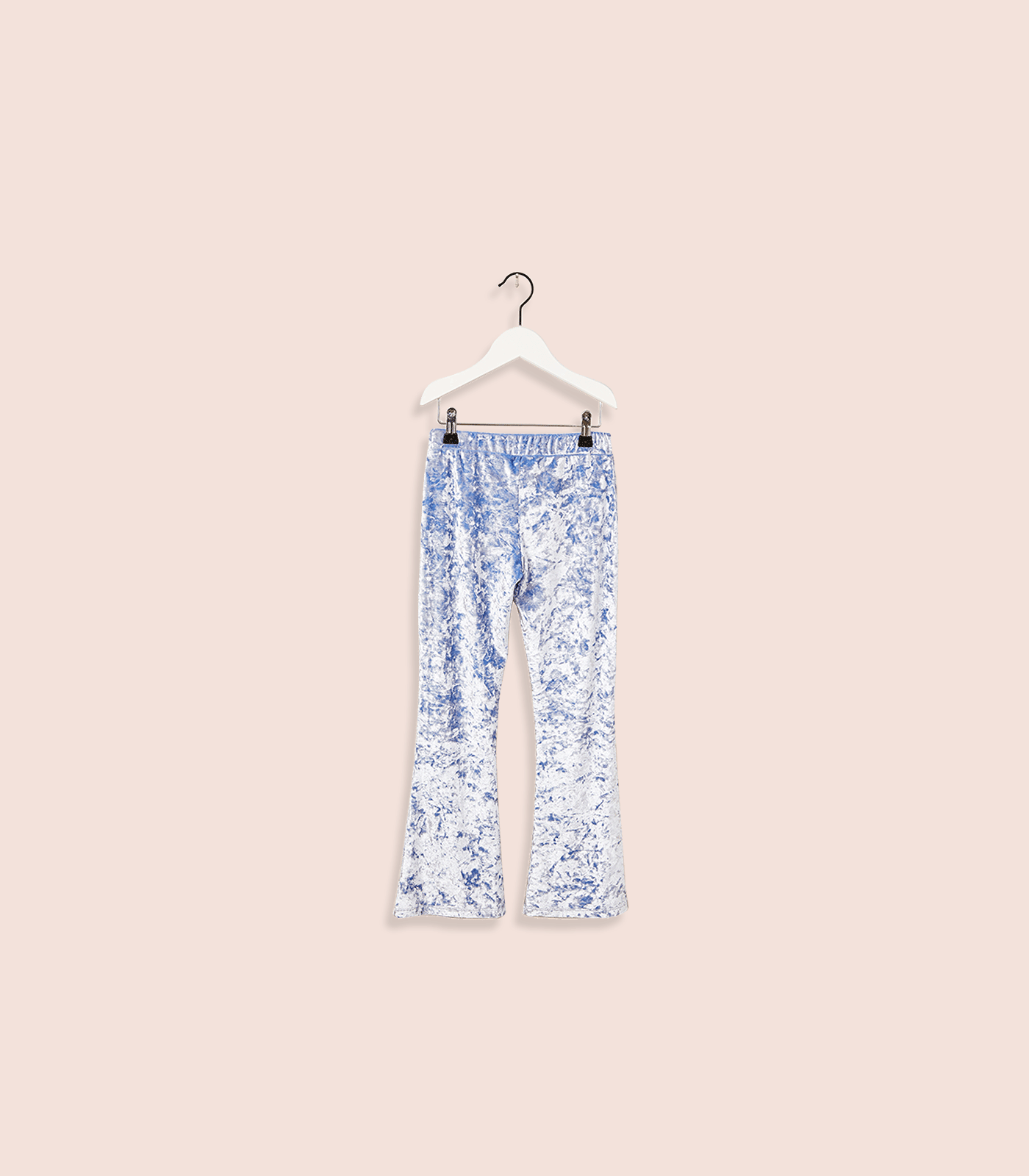SONIA RYKIEL KIDS - BLUE VELVET PANTS