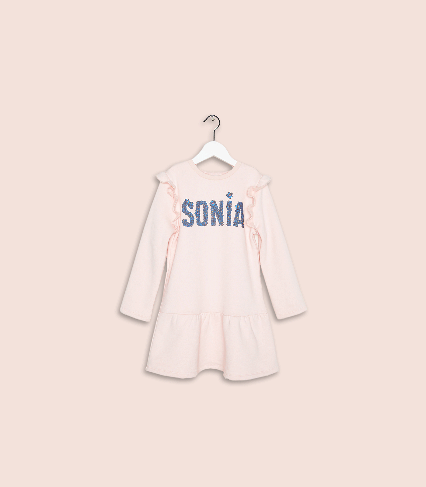 SONIA RYKIEL KIDS - LOGO PRINTED DRESS