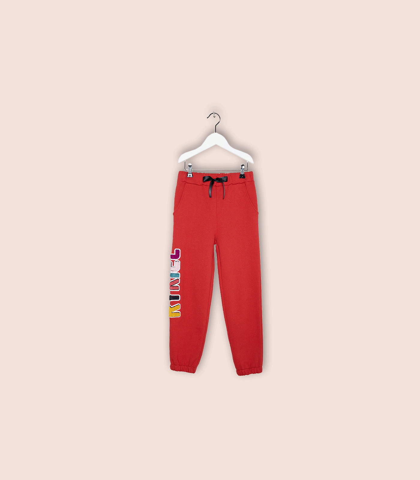 SONIA RYKIEL KIDS - RED JOGGER PANTS