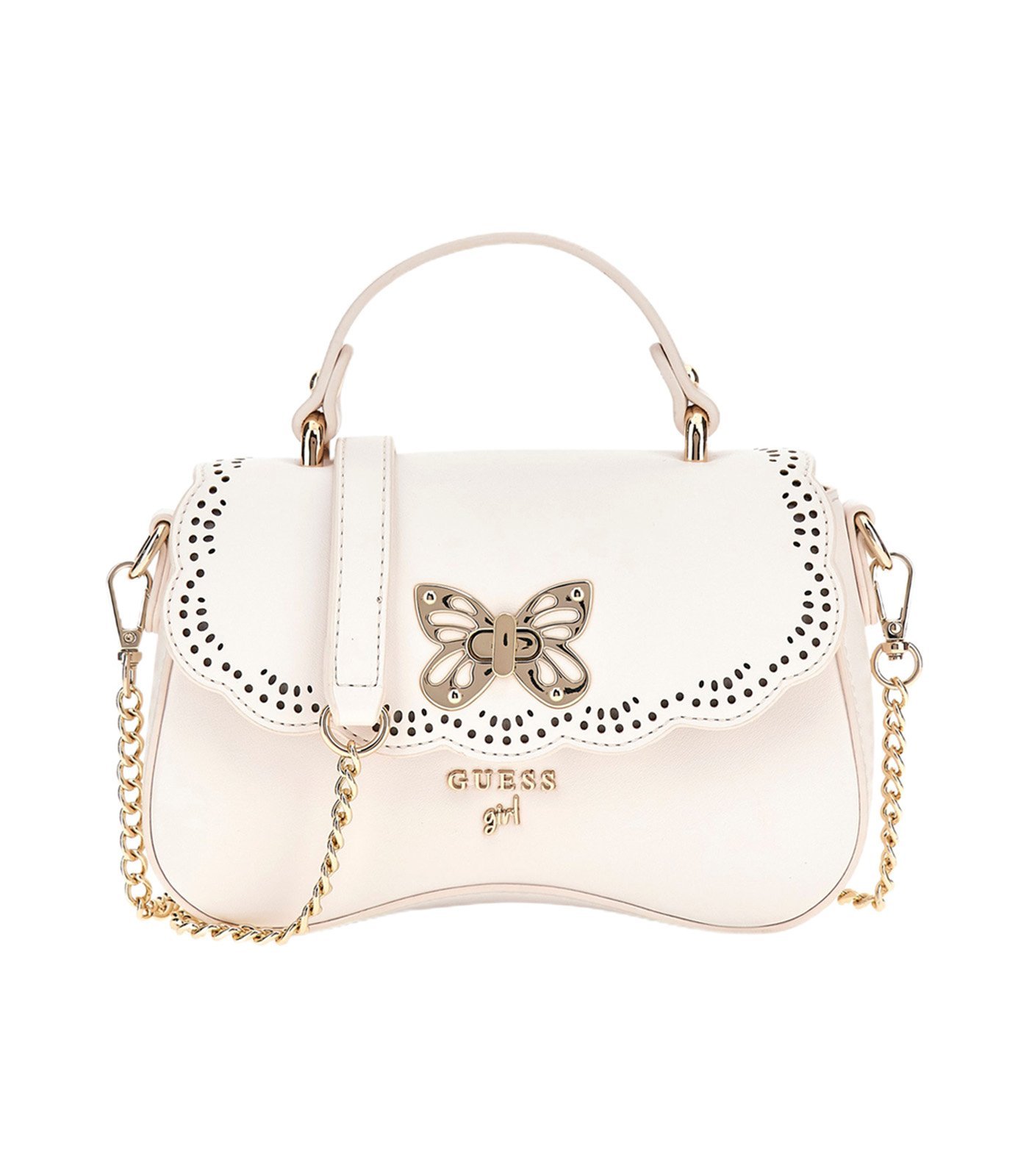 GUESS KIDS x White Mini Crossbody Bag