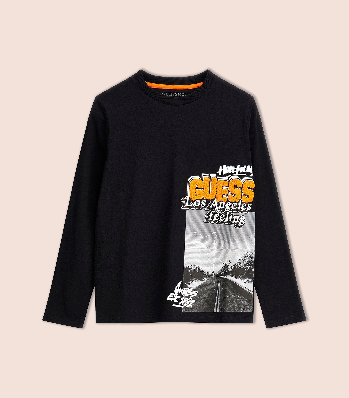 GUESS KIDS x Cotton Jersey T-Shirt