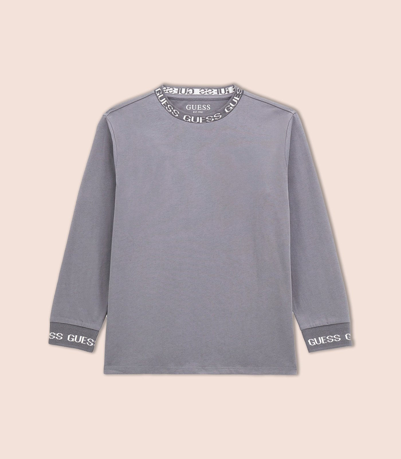 GUESS KIDS x Blouse with Accent Neckline and Cuffs